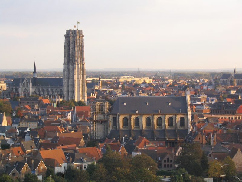 Plaatsbeschrijving Mechelen – zicht op de stad