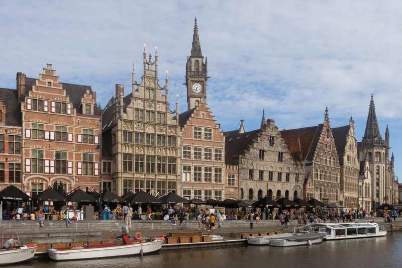 Plaatsbeschrijving Gent – zicht op de stad